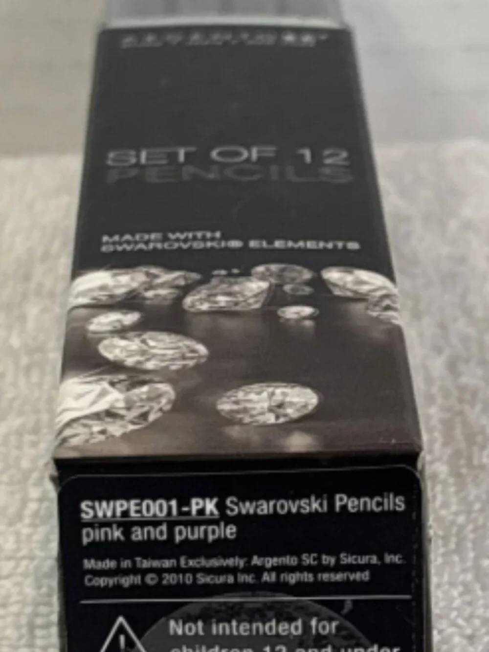 pencils 12 Argentosc with Swarovski Elements